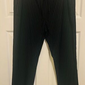 H&M Men’s Black Pinstripe Dress Pants